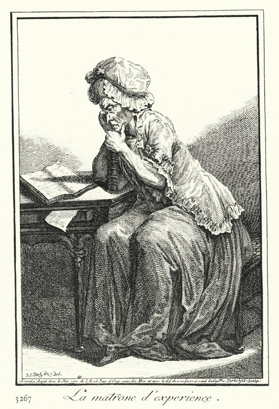 La Matrone expérimentée - Joseph Franz von (after) Goez