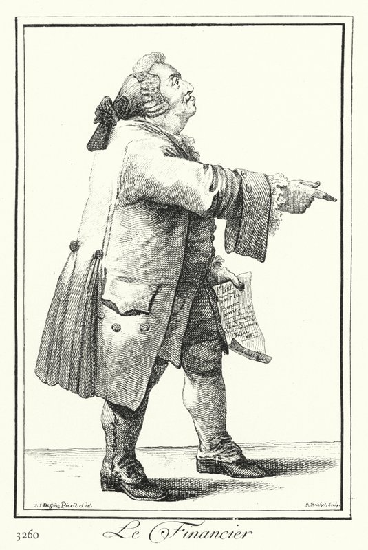 Le Financier - Joseph Franz von (after) Goez