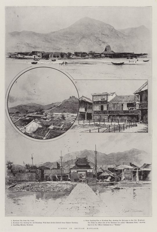 Scènes à Kowloon britannique - Joseph Holland Tringham