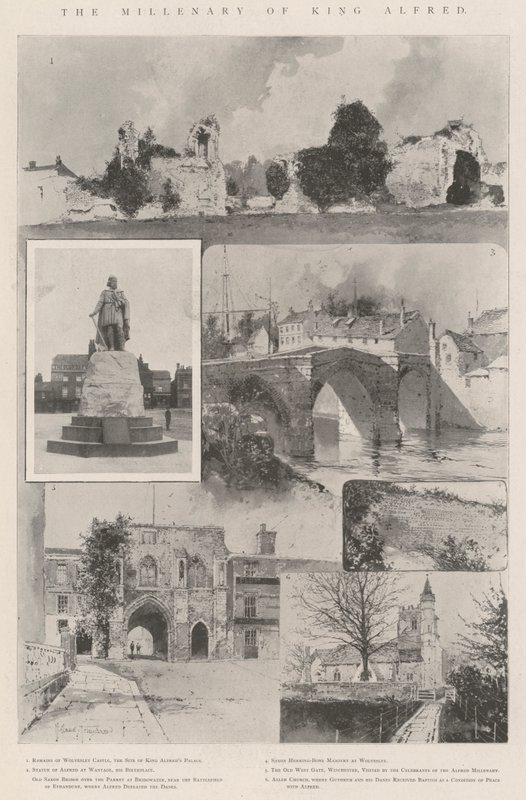 Le millénaire du roi Alfred - Joseph Holland Tringham