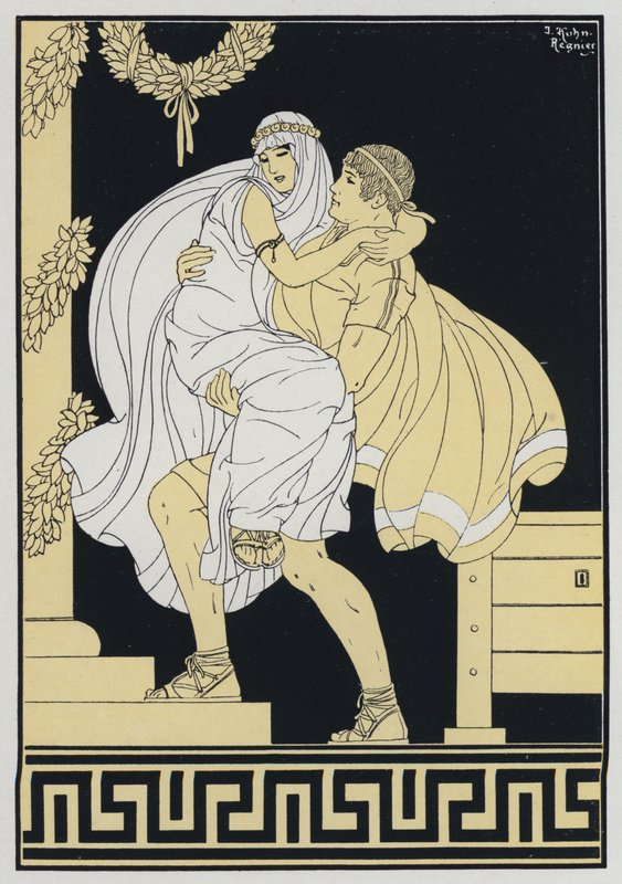 Le mariage de Plistinius - Joseph Kuhn Regnier