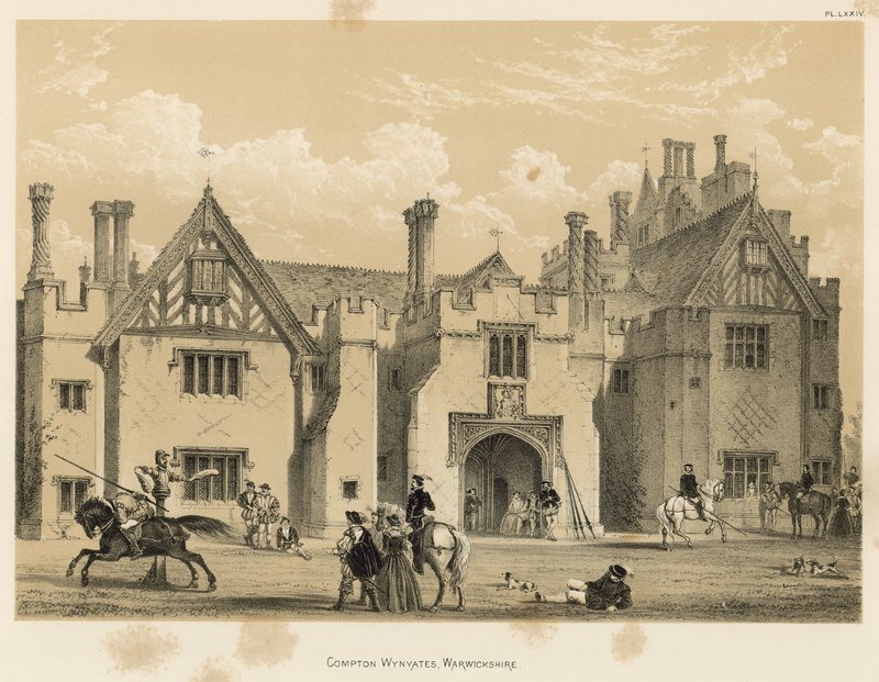 Compton Wynyates, Warwickshire - Joseph Nash
