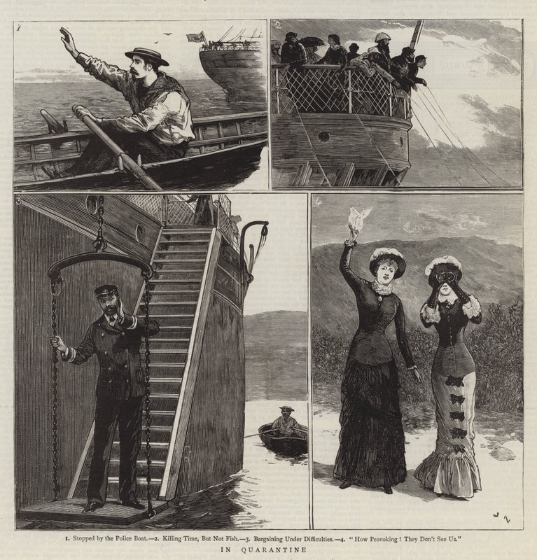 En quarantaine - Joseph Nash