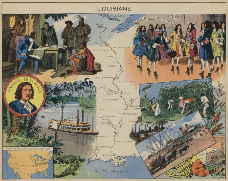 Louisiane - Joseph Porphyre Pinchon