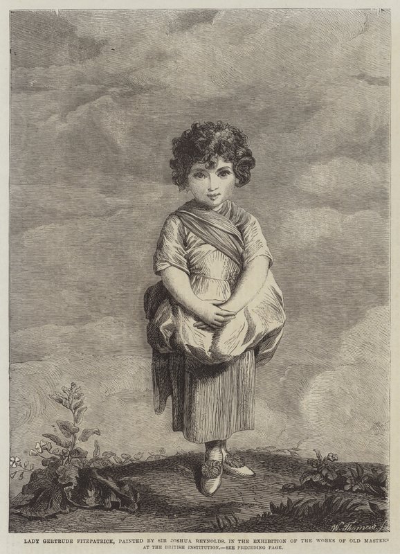 Lady Gertrude Fitzpatrick - Joshua Reynolds