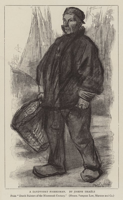 Un pêcheur de Zandvoort - Jozef Israëls