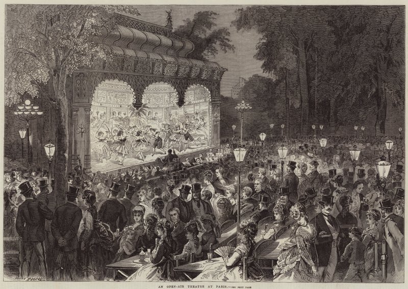 Un théâtre en plein air à Paris - Jules Pelcoq