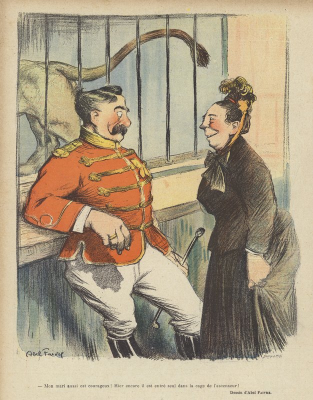 Illustration pour Le Rire - Jules Abel Faivre