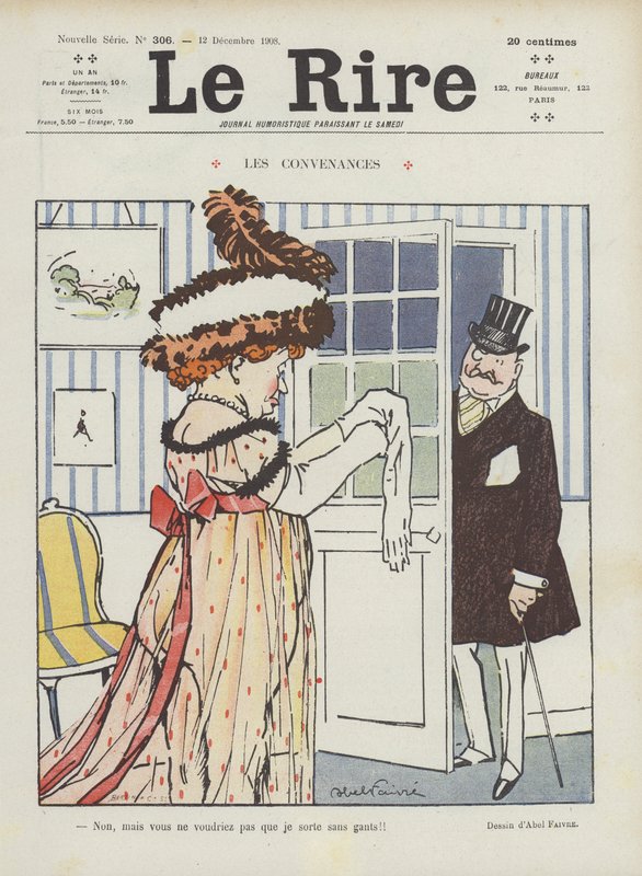 Illustration pour Le Rire - Jules Abel Faivre