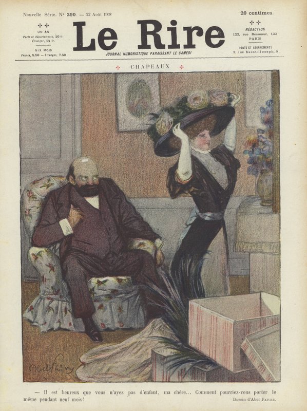 Illustration pour Le Rire - Jules Abel Faivre