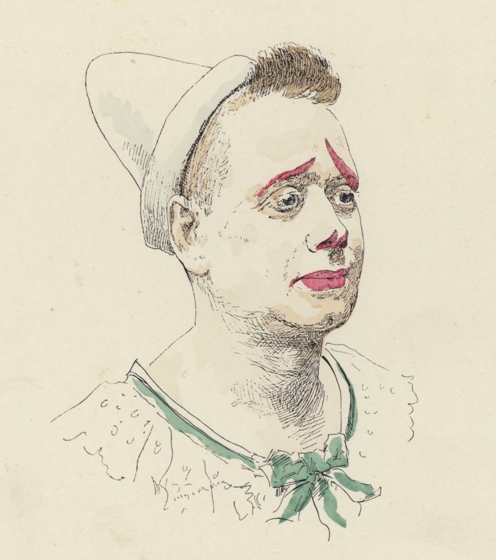 Clown - Jules Arsene after Garnier