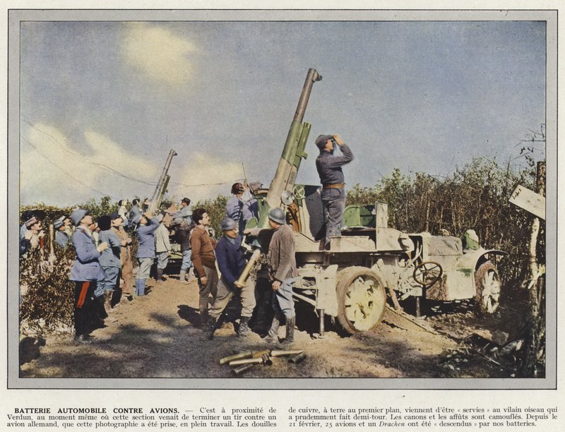 Batterie Automobile Contre Avions - Jules Gervais Courtellemont