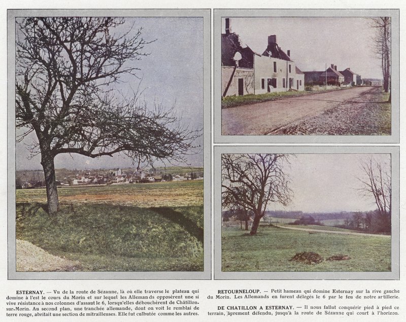 Esternay, Retourneloup, De Chatillon à Esternay - Jules Gervais Courtellemont