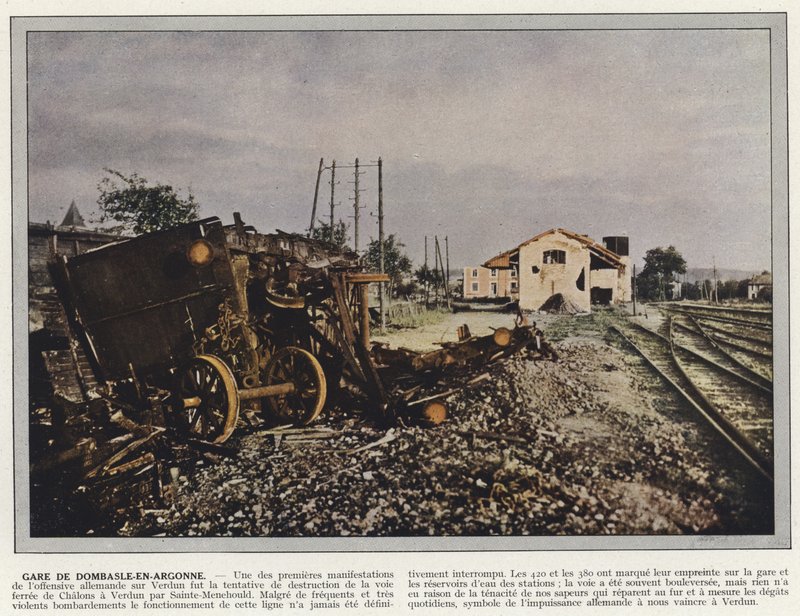 Gare de Dombasle-En-Argonne - Jules Gervais Courtellemont