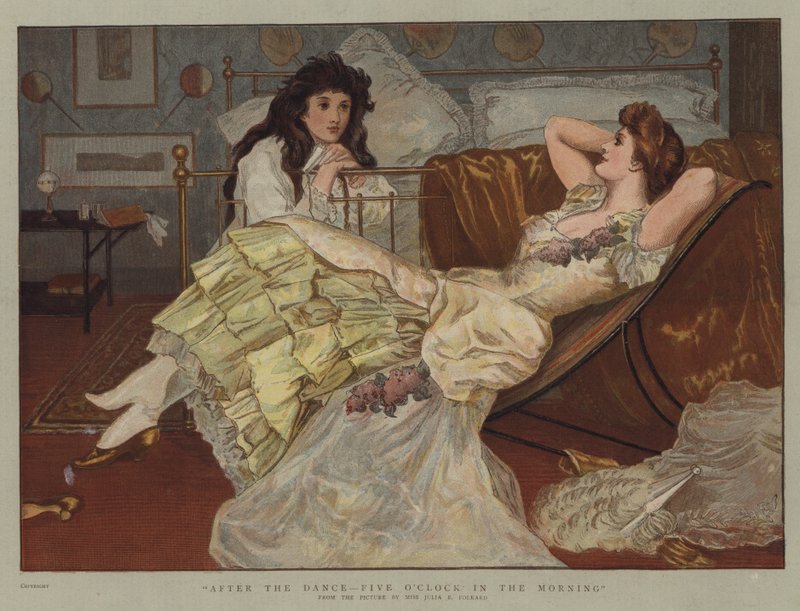 Après la danse, cinq heures du matin - Julia Bracewell Folkard