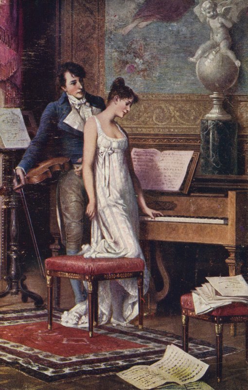 Le Duo, 19e siècle - Karl the Elder Schweninger