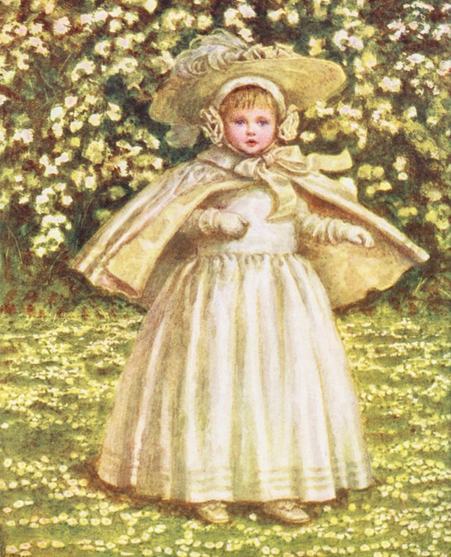 Un bébé en blanc - Kate (after) Greenaway