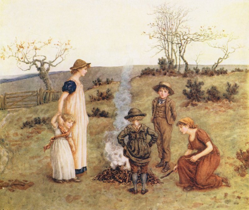 Le Feu de Bois - Kate (after) Greenaway