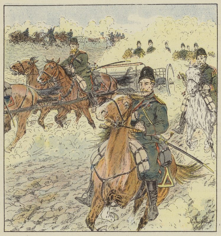 Artillerie cosaque du Transbaïkal - L. Malespine