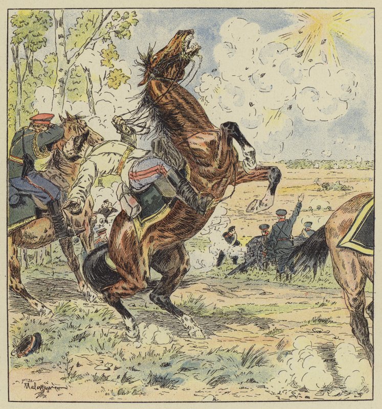 Mort du général Keller - L. Malespine