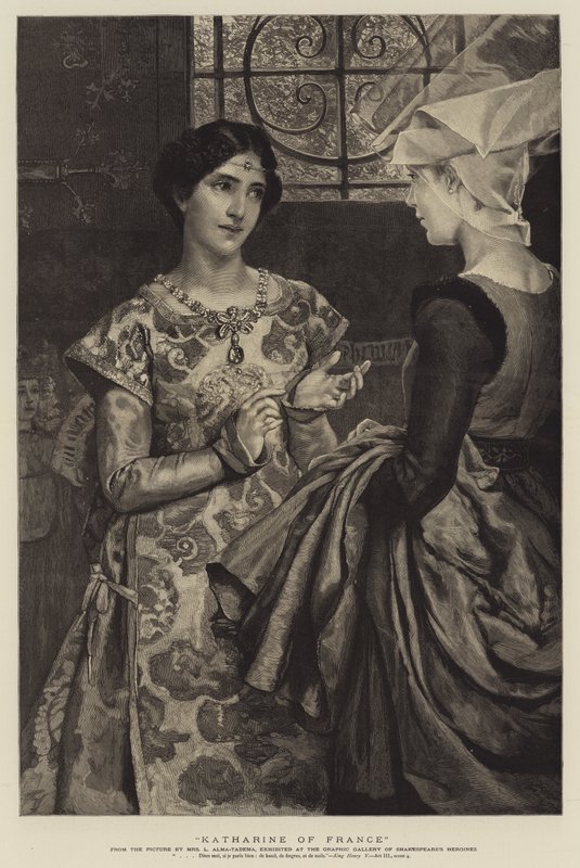 Catherine de France - Lawrence Alma Tadema