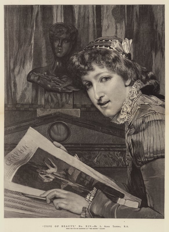 Type de Beauté, No XIV - Lawrence Alma Tadema