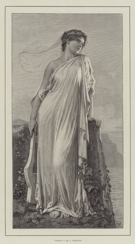 Sappho - Leon Bazile Perrault