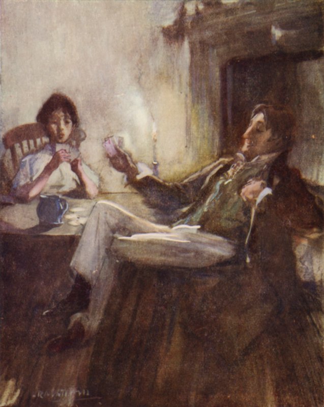 Dick Swiveller et la marquise - Leonard Raven Hill