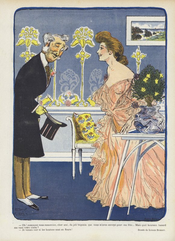 Illustration pour Le Rire - Leonce Burret