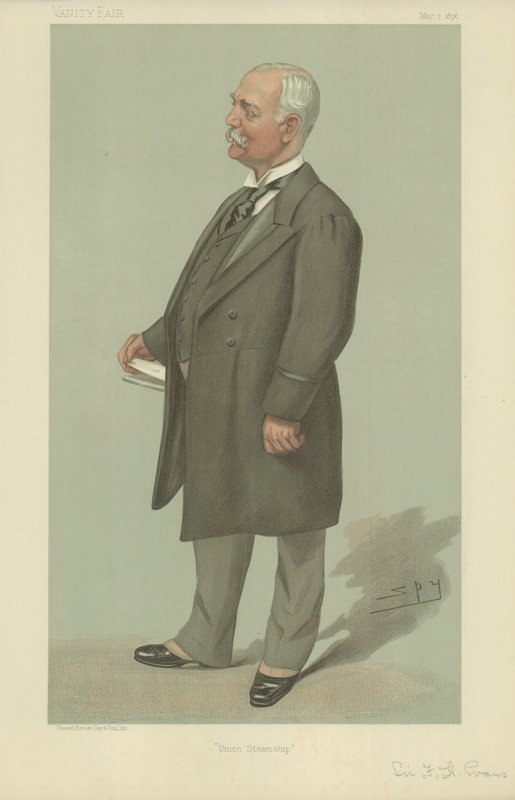 Sir Francis Henry Evans - Leslie Matthew Ward
