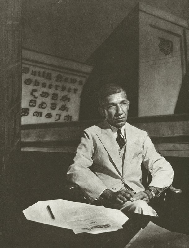 D R Wijewardene, Esq - Lionel Wendt