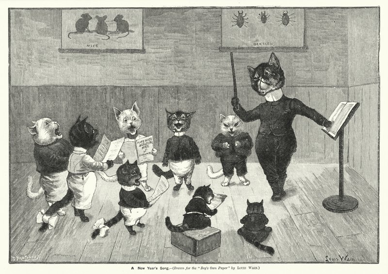 Chanson du Nouvel An - Louis (after) Wain