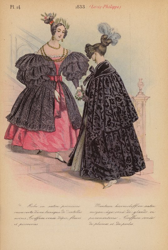 Mode française : 1833, Louis-Philippe - Louis Colas