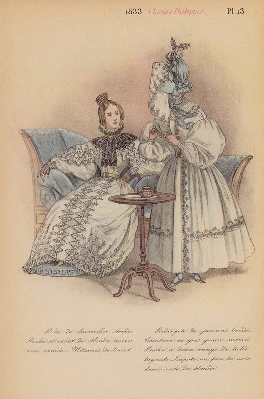 Mode française : 1833, Louis-Philippe - Louis Colas