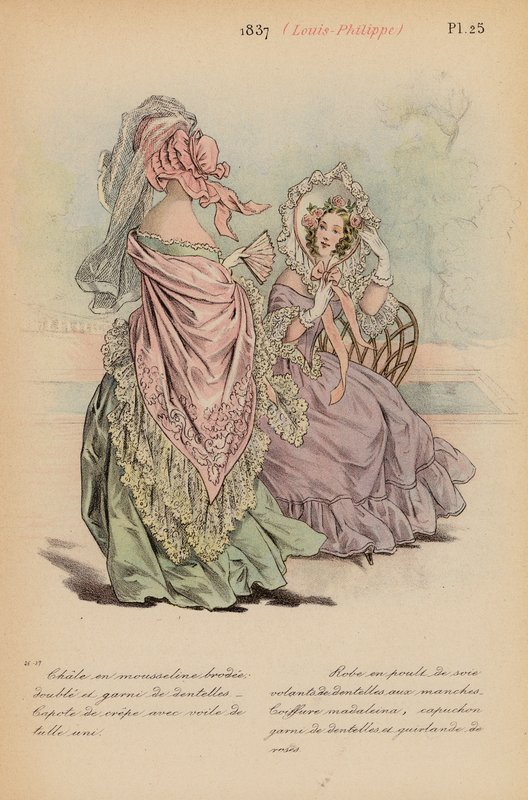 Mode française : 1837, Louis-Philippe - Louis Colas