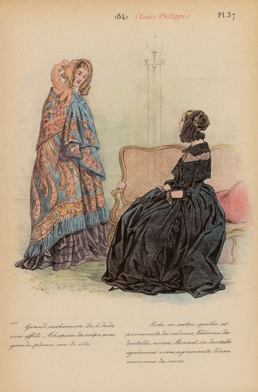Mode française : 1841, Louis-Philippe - Louis Colas