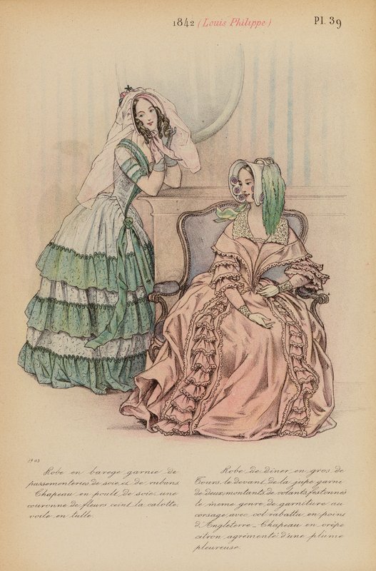 Mode française : 1842, Louis-Philippe - Louis Colas