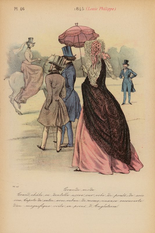 Mode française : 1845, Louis-Philippe - Louis Colas
