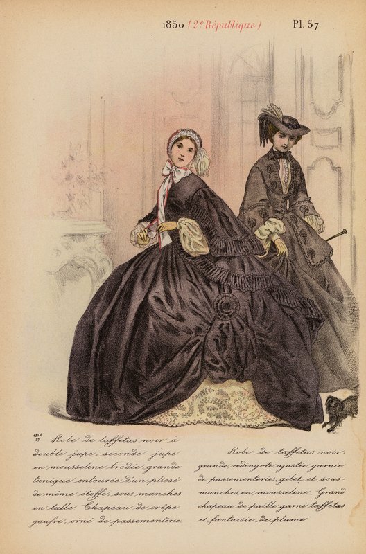 Mode française : 1850, 2e République - Louis Colas