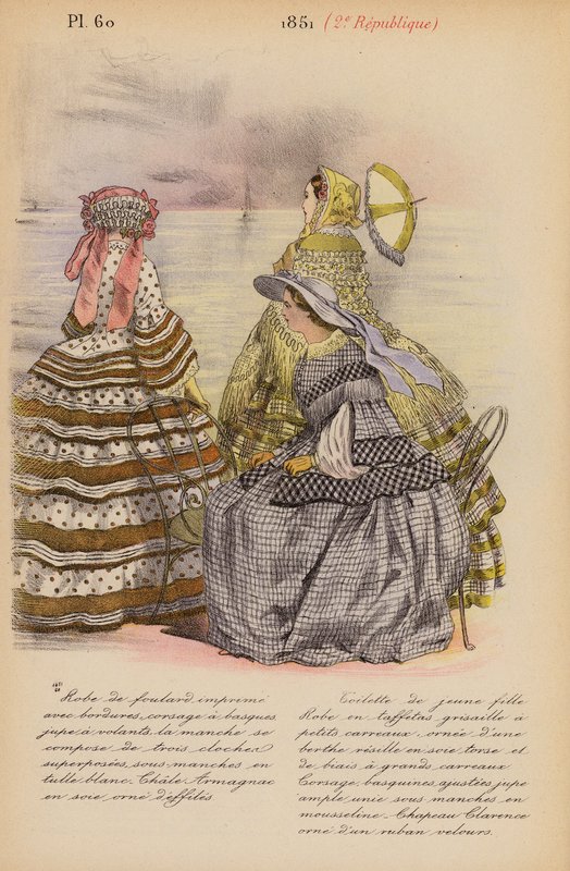 Mode française : 1851, 2e République - Louis Colas