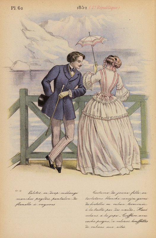 Mode française : 1852, 2e République - Louis Colas