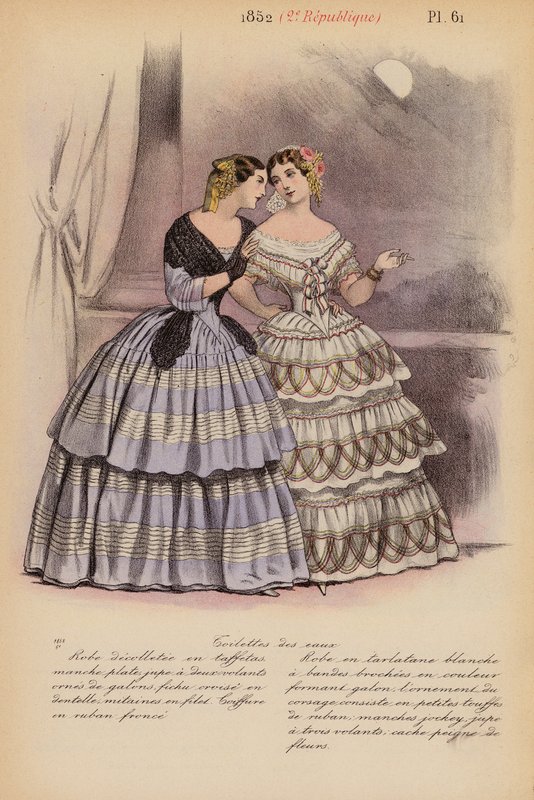 Mode française : 1852, 2e République - Louis Colas