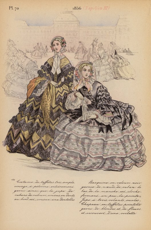 Mode française : 1856, Napoléon III - Louis Colas