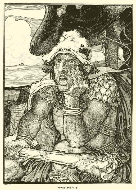 Géant Désespoir (gravure) - Louis John Rhead