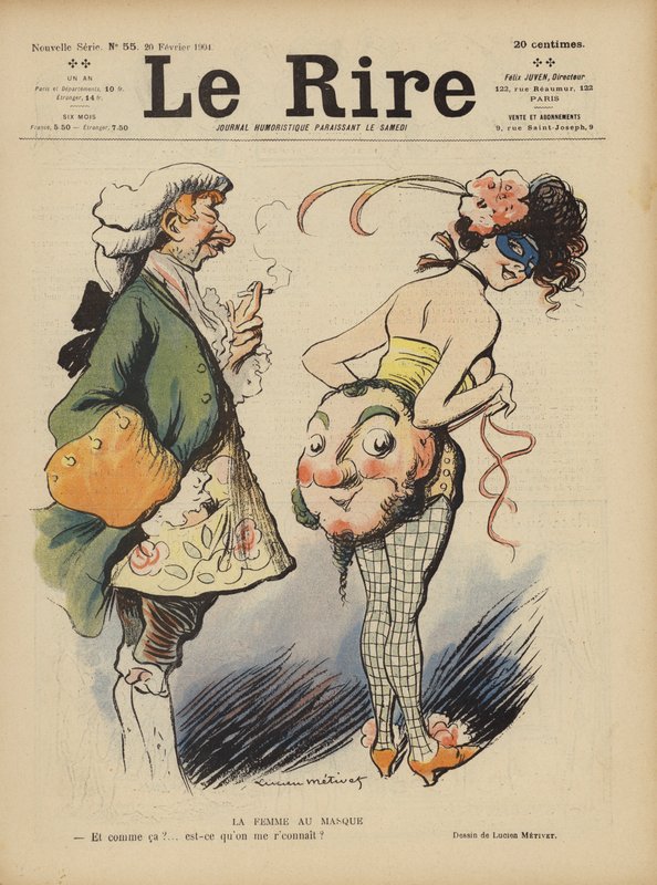 Illustration pour Le Rire - Lucien Metivet