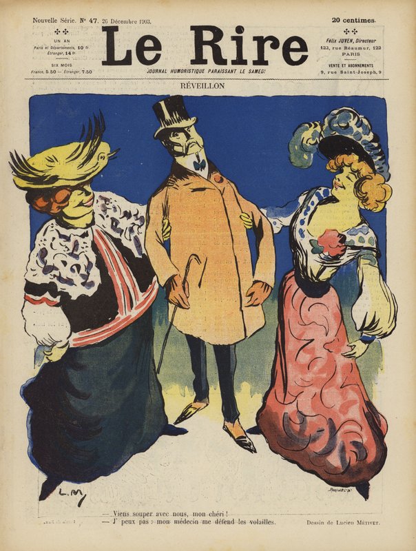 Illustration pour Le Rire - Lucien Metivet