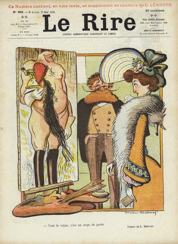 Illustration pour Le Rire - Lucien Metivet