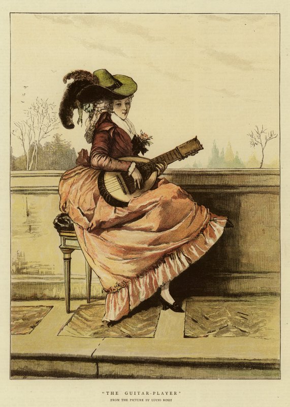 Le joueur de guitare - Lucius Rossi
