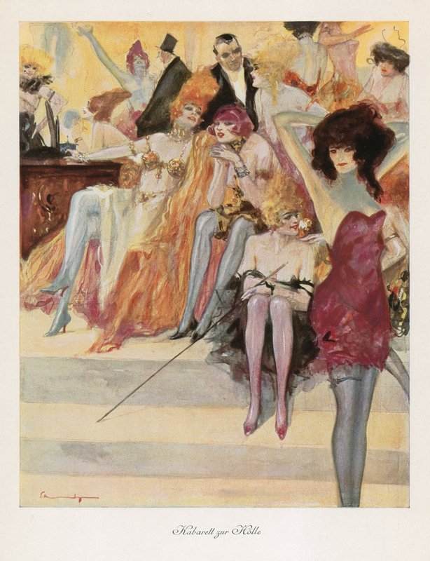 Cabaret en enfer - Ludwig Lutz Ehrenberger
