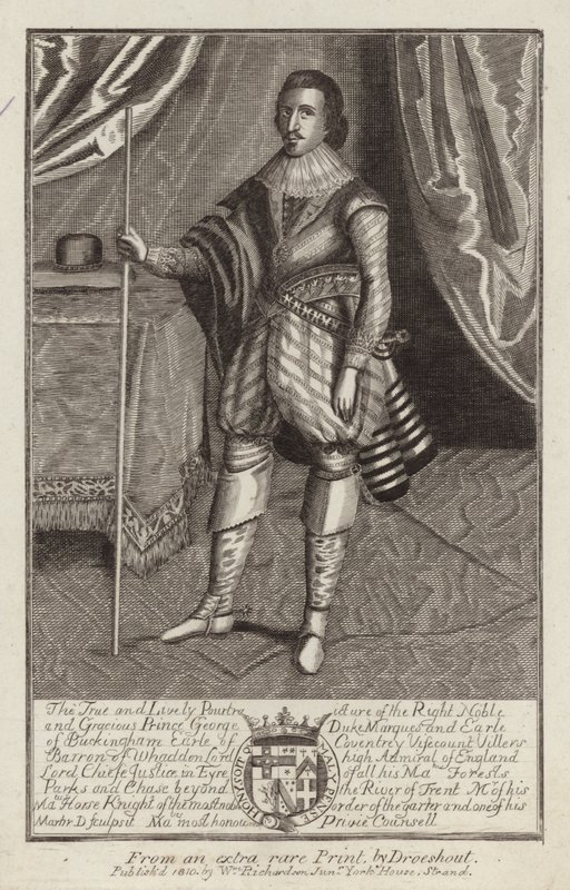 George Villiers - Martin, the elder Droeshout